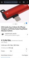 Adapter für Kopfhörer für iPhone Sachsen - Chemnitz Vorschau