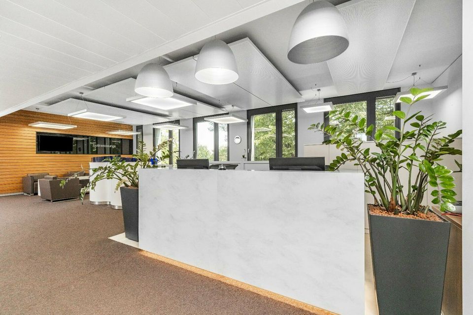 Coworking-Bereich in Regus Theresienhoehe in München