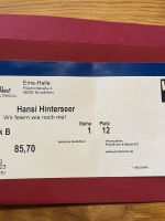 Ticket Hansi Hinterseer 10.03.2024 Emsdetten Nordrhein-Westfalen - Ahlen Vorschau