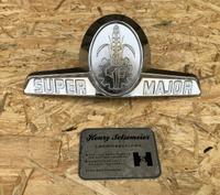 Ford Traktor Fordson Super Major Emblem für Frontmaske Schild Log Niedersachsen - Wildeshausen Vorschau