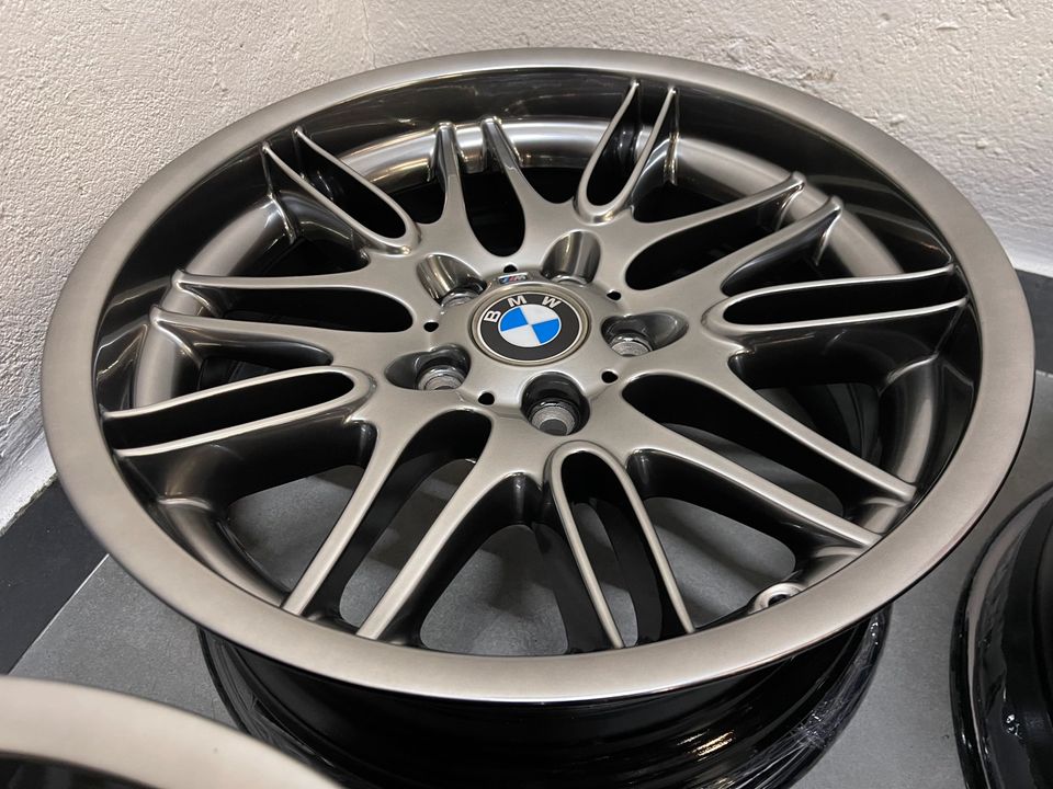 Pulverbeschichtung Chrome Shadow  Felgen Räder BMW M in Lenting