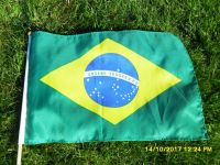 Flagge Fahne Brasilien ca. 44 x 29 cm, mit Stiel Nordrhein-Westfalen - Castrop-Rauxel Vorschau