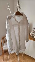 Sublevel Musselin Kleid Long Bluse Gr. L-XL weiß Bayern - Erlangen Vorschau