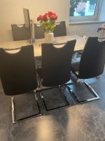 Esszimmerstuhl Leder schwarz Stuhl 6 Stück Nordrhein-Westfalen - Castrop-Rauxel Vorschau