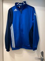 Adidas Trainingsjacke blau 176 XL Sportjacke zip hoodie Trainings Hessen - Wiesbaden Vorschau