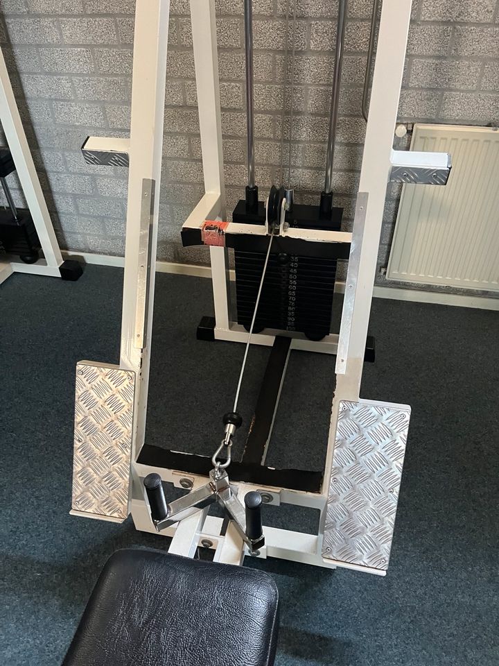 Technogym Isotonic Pulley/ Low Row/ ruderturm White in Bocholt