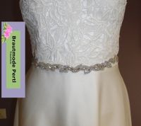 Glitzer Gürtel, Taillenband, Hochzeit, Braut, Neuware, ivory Bayern - Traunstein Vorschau