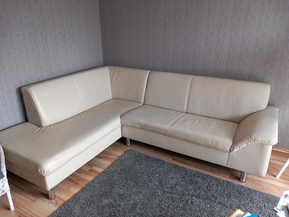 Couch (Kunstleder) in Lugau
