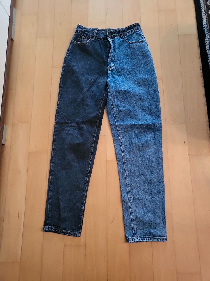 Hose Jeans schwarz blau  zweifarbig in München