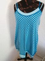 Kleid Sleppshirt Baumwolle blau getupft Gr. M-L 40-42 Hessen - Viernheim Vorschau
