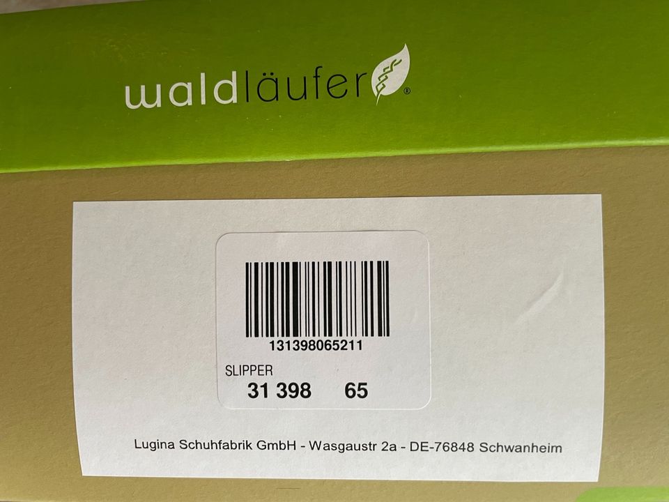 Waldläufer Slipper - 3139865; 6,5 OVP in Biberach an der Riß