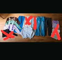 9 Teile Jeans Hosen Pullis Top Skort H&M Bershka Shein usw. S 36 Köln - Widdersdorf Vorschau