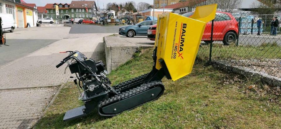 Minidumper Raupendumper Dumper Baumax Rmd 650 mieten verleih in Eisfeld