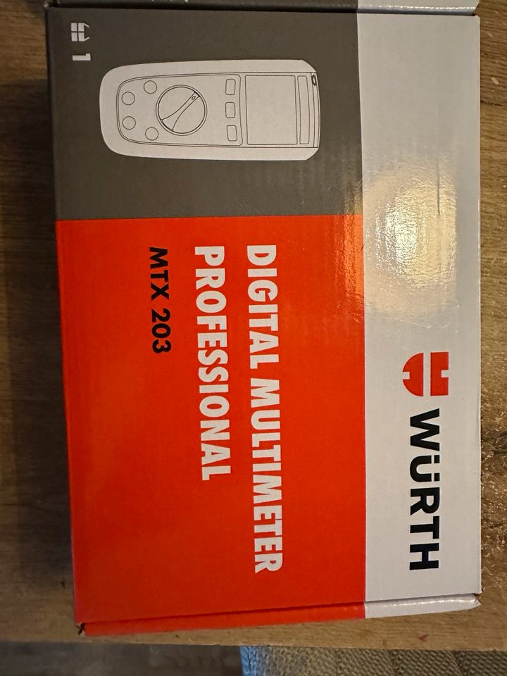 Würth Multimeter MTX 203 Metrix in Hamburg