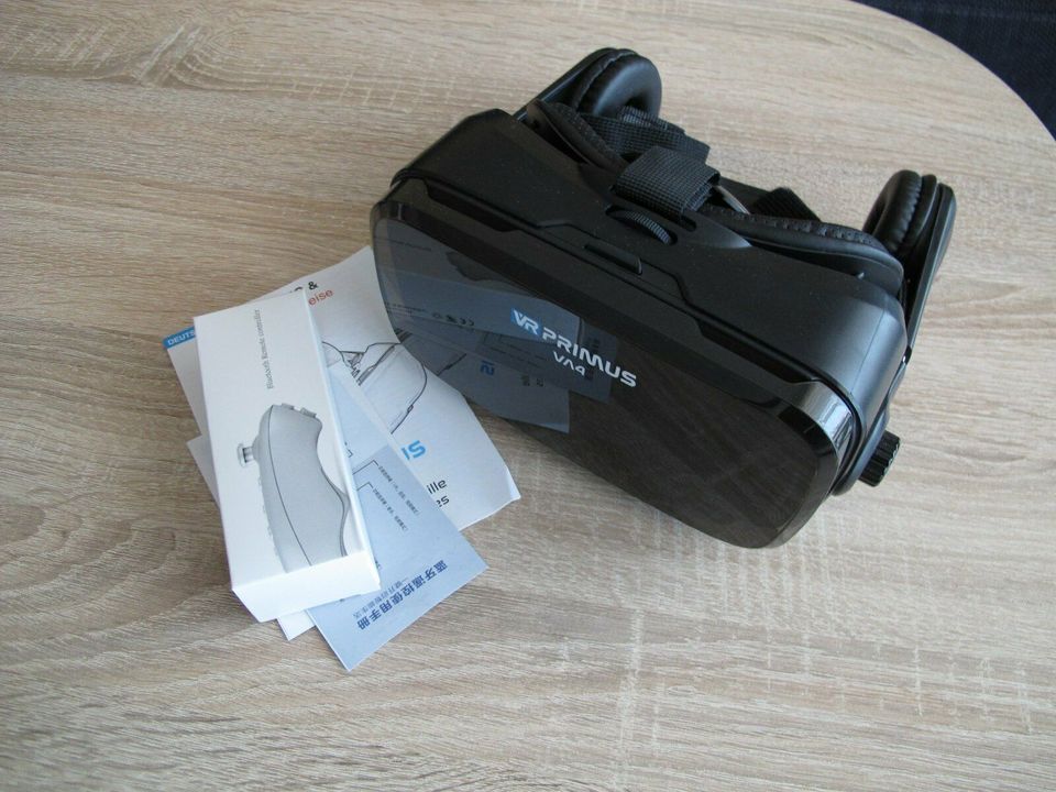 VR Brille VR Primus VA4 + Controller in Unterföhring