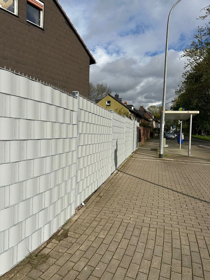 Zaun montage mit Material ohne Material in Gelsenkirchen