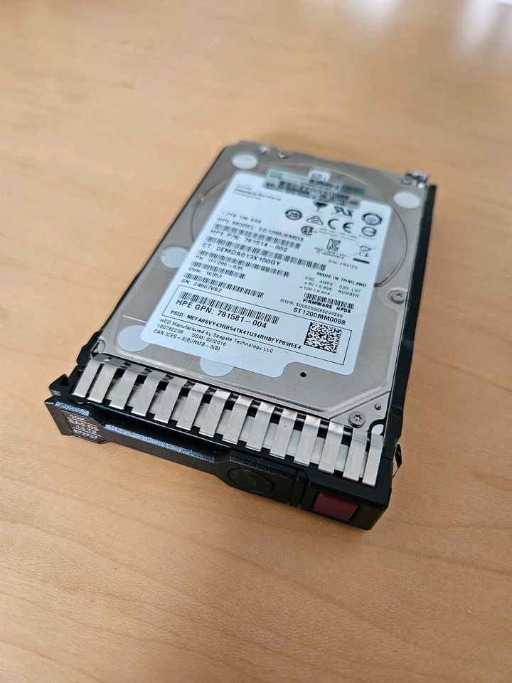 HP HPE 1,2 TB SAS Festplatte 872737-001,  mehrere verfügbar in Wiesbaden