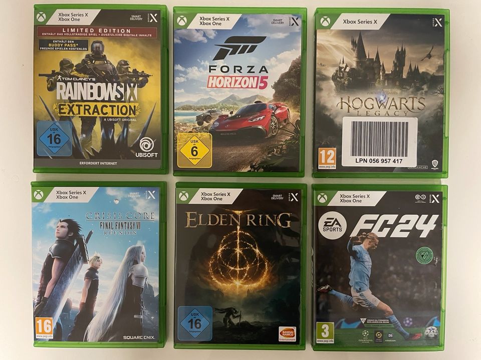 Xbox Series X Spiele|NEUWERTIG|Elden Ring|Forza Horizon5|Hogwarts in Viersen