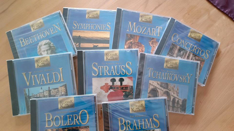 Klassik zum Kuscheln...10 CDs.. Mozart, Brahms, Vivaldi... in Zweibrücken