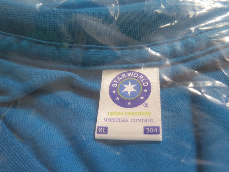 2 T-Shirts von Star World, Blau Atol in Neumünster