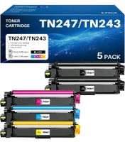 *5-PACK* Laser Toner für TN247 TN243 Brother von Q-IMAGE 243 247 Schleswig-Holstein - Norderstedt Vorschau