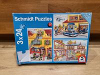 Puzzle Feuerwehr, Polizei, Krankenhaus, 3x24 Teile Bayern - Maßbach Vorschau