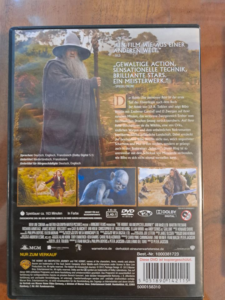 Der Hobbit Trilogie DVD-Set in Weinheim