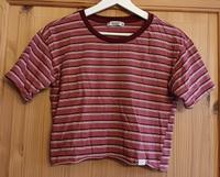 T-Shirt - Shirt - PULL & BEAR - cropped - Streifen - Ringel - Baden-Württemberg - Schwieberdingen Vorschau