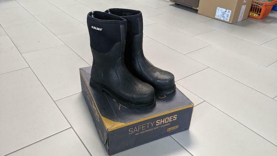 Blakläder Neopren-Sicherheitsstiefel Größe 43, schwarz in Bad Doberan