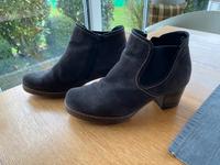 Gabor Stiefelette Chelsea grau Rauleder Gr. 37 Niedersachsen - Walsrode Vorschau