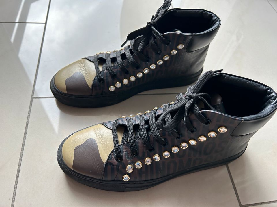 Moschino Sneaker Schuhe braun Navy Größe 39 in München