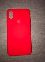 Apple iPhone X Handyhülle rot + Schutzglas Gratis Berlin - Biesdorf Vorschau