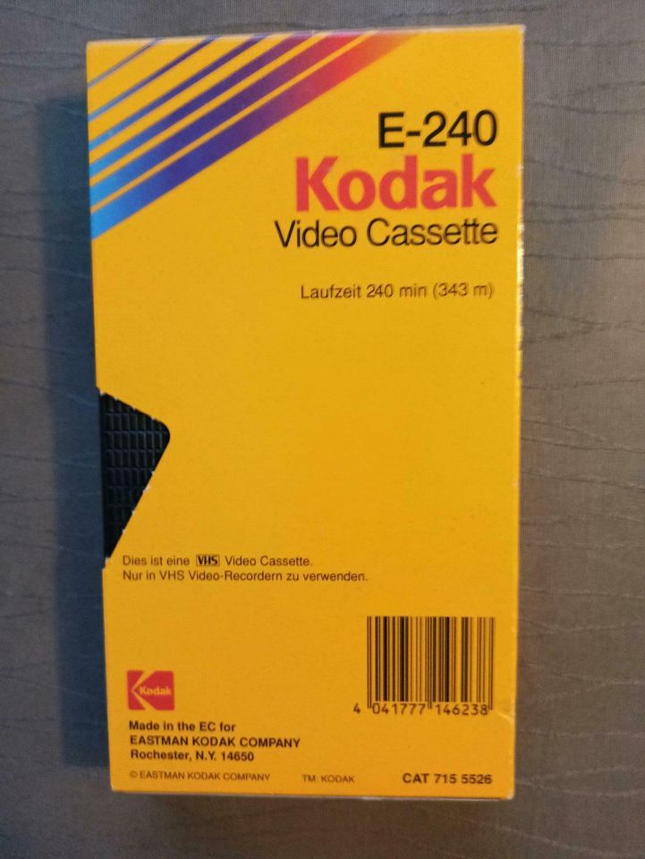 Kodak Video Cassette E-240 240 min in Pöttmes