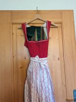 Dirndl Dirndlkleid kurz S 36 rot Bayern - Teisendorf Vorschau