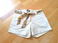 Shorts Hotpants kurze Hose Gr S 36 Creme Beige Gelb Weiß Sommer Niedersachsen - Cremlingen Vorschau