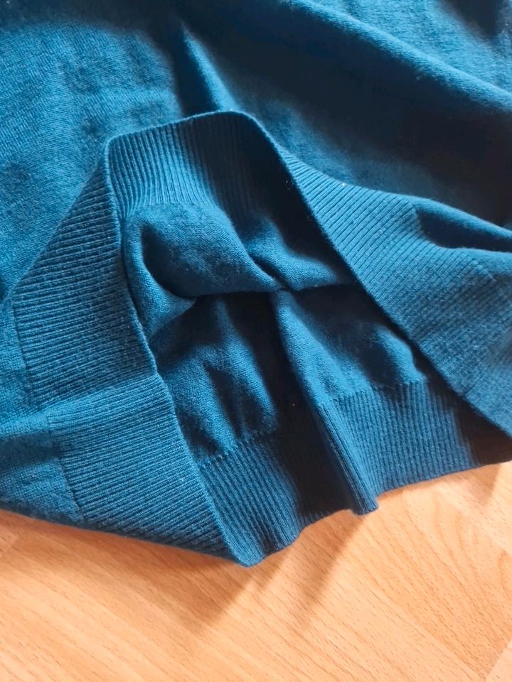 Biaggini Herren Pullover Sweatshirt M / L Blau Grün Uni Langarm in Arendsee (Altmark)