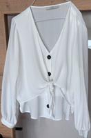 Sommerbluse mit Knotendetail,weiß,Gr.42 Hessen - Büdingen Vorschau
