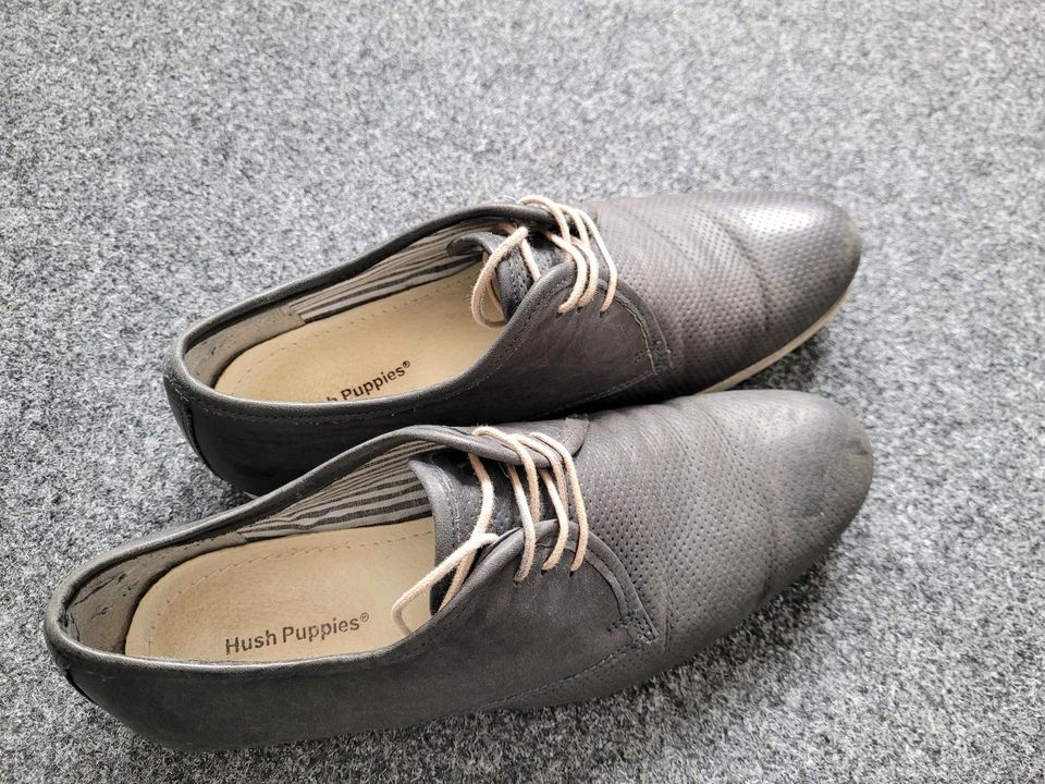 Hush Puppies Business-Halbschuh, Schnürer, grau, Gr. 40-41 in Dresden