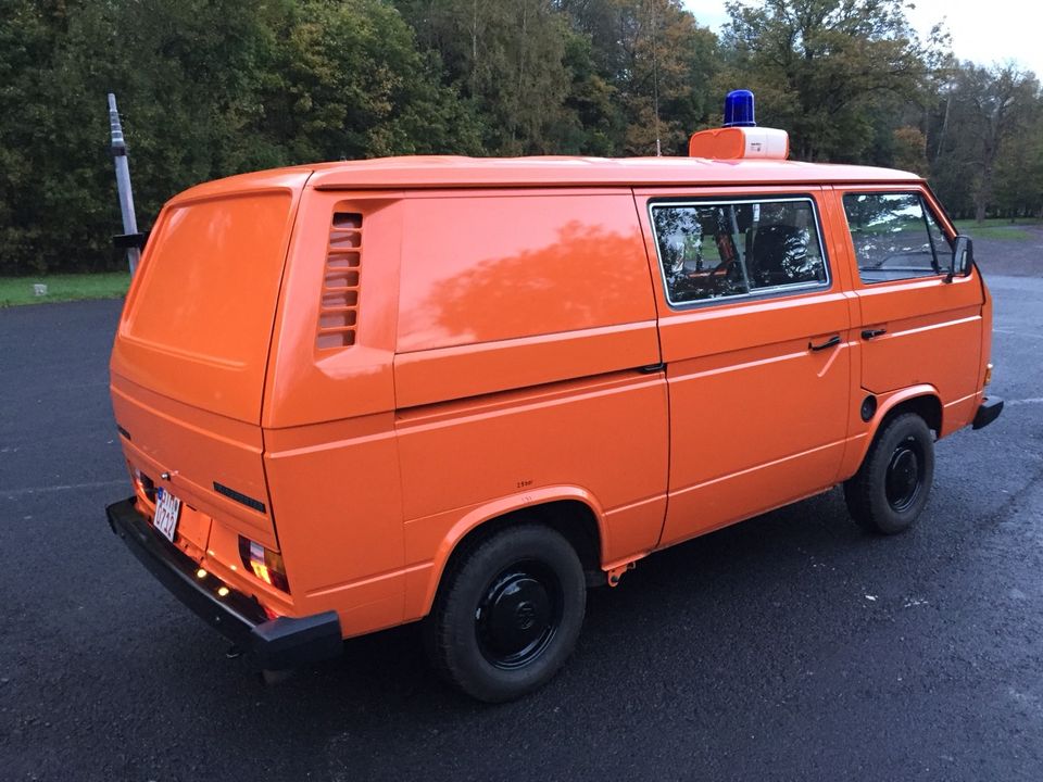 VW T3 Bus Katastrophenschutz 1.Hand 26278km  Oldtimer H Sammler in Ohrdruf