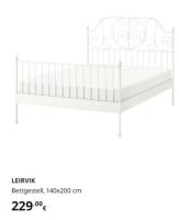 Bett / Jugendbett 140x200 IKEA Leirvik Nordrhein-Westfalen - Neukirchen-Vluyn Vorschau