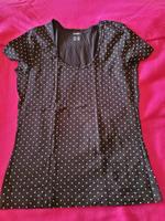 Esmara Shirt T-Shirt Top - schwarz weiß Punkte - Gr. L 44 46 NEU Sachsen - Aue Vorschau