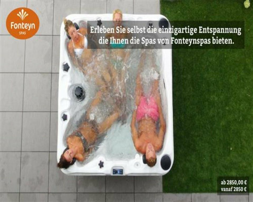 6 Pers Outdoor Whirlpool Indoor Spa Pool DEVINE SPAS "Wonder" in Emmerich am Rhein