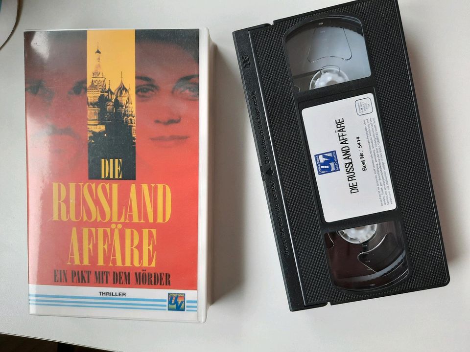 Die Russland Affäre, Ein Pakt mit dem Mörder,  VHS Casette in Berlin