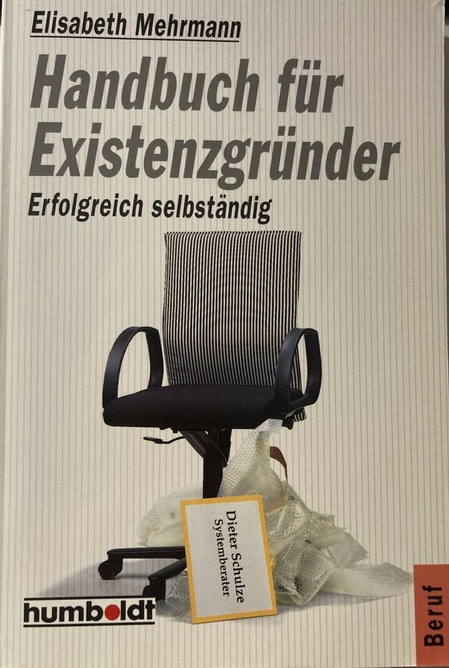 Handbuch für Existenzgründer - Erfolgreich selbständig - 1996 in Oranienburg