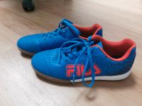 Fila Hallenschuhe, Fußball, blau Gr. 36, helle Sohle Sachsen - Pirna Vorschau