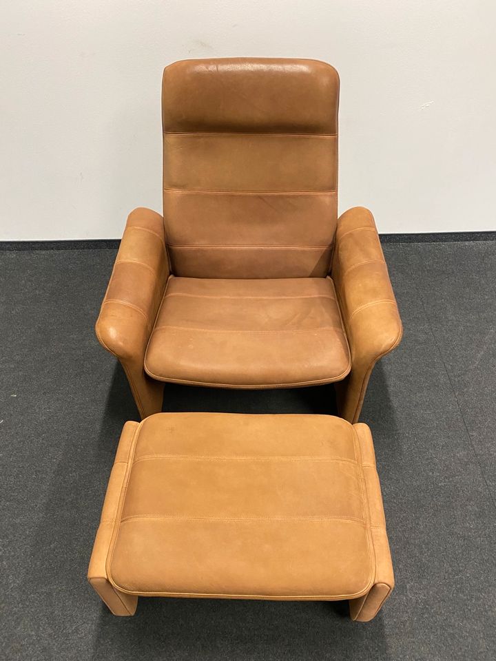 De Sede-50 Sessel Lounge Chair inkl. Hocker in Kiel