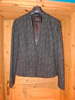 Blazer kurz mit weißen Tupfen Gr. 40 Sachsen - Meerane Vorschau