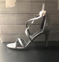 Sandalette, Silber, Gr. 39, neu und ungetragen München - Bogenhausen Vorschau