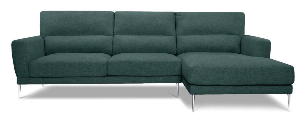 DESIGN ECKSOFA WOHNZIMMER COUCH HOCHWERTIG POLSTERUNG HOLZ METALL in Planegg