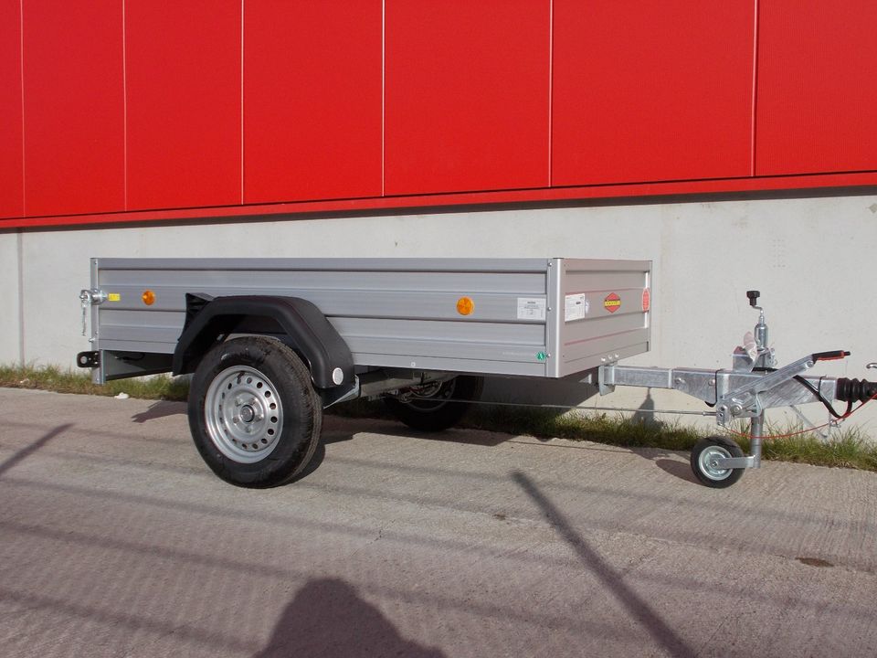 .Böckmann Alu Pkw Anhänger 210 cm x 110 cm 1000 kg gebremst in Potsdam